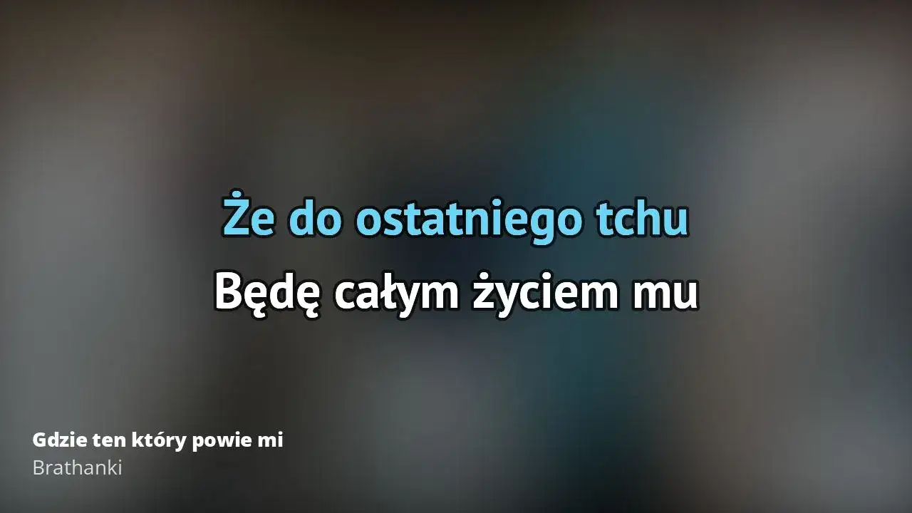 Zdjęcie Poznaj tekst piosenki Gdzie ten który powie mi - historia przeboju Brathanki