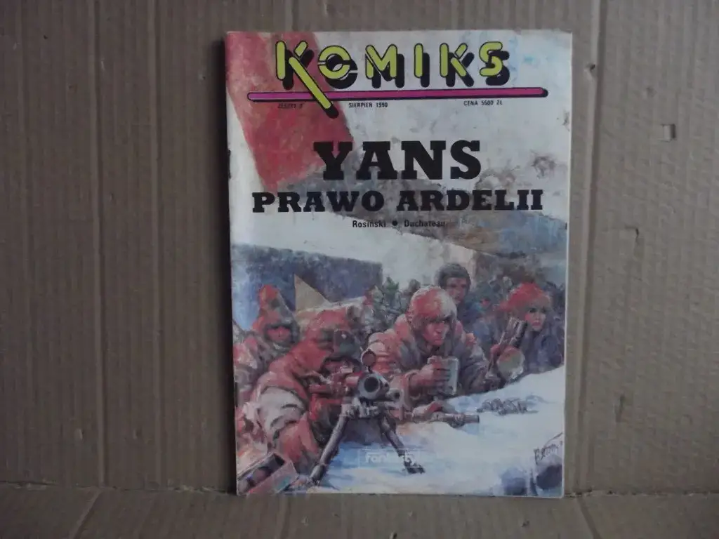 Zdjęcie Yans komiks - kultowa seria sci-fi o losach agenta w świecie po zagładzie