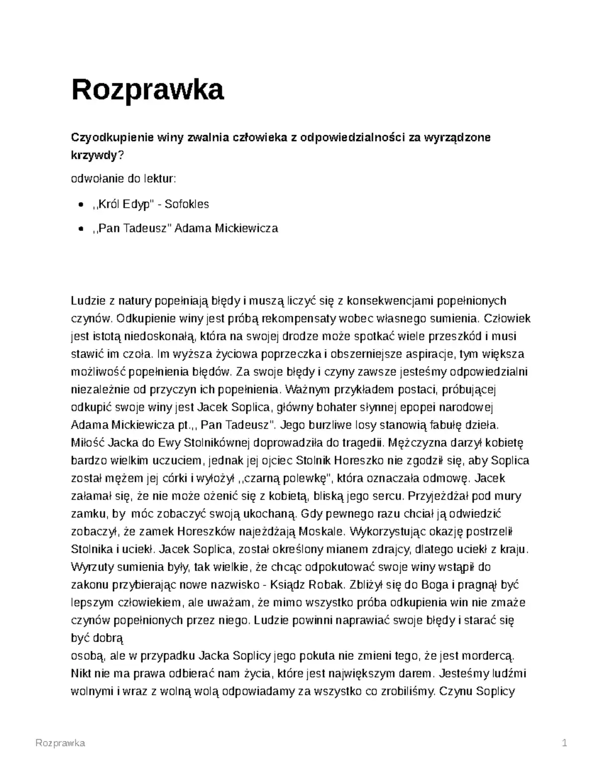 Zdjęcie Czy Jacek Soplica naprawdę odkupił swoje winy w Pan Tadeusz?