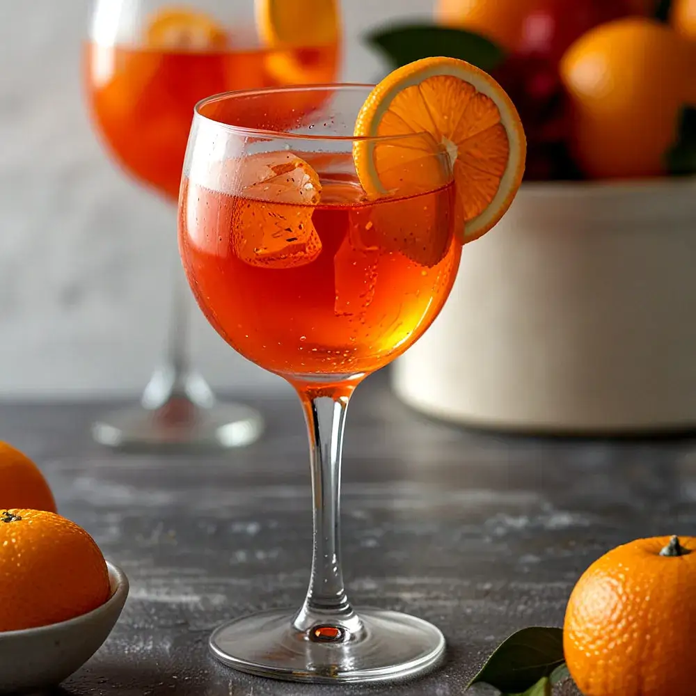 Zdjęcie Aperol spritz drink – prosty przepis na orzeźwiający koktajl idealny na lato