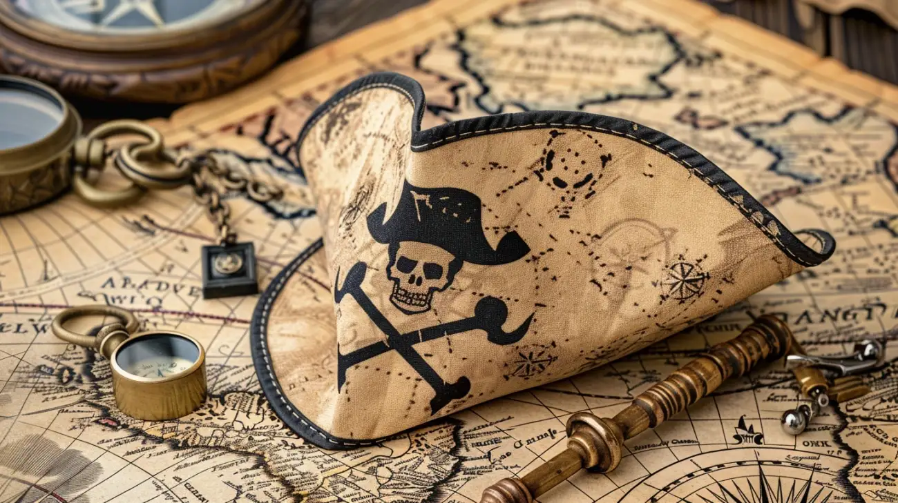 Zdjęcie Jak zrobić czapką piracką z papieru: Prosty szablon!