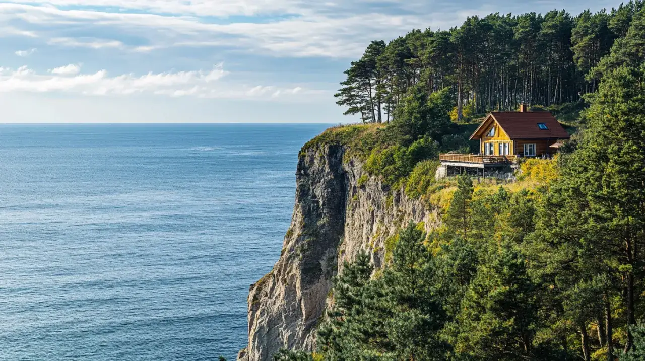 Zdjęcie Widok zapierający dech: Poznajemy niezwykły klif w Jastrzębiej Górze