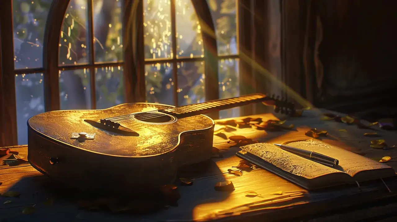 Zdjęcie Gitara we śnie - odkryj jej znaczenie według sennika