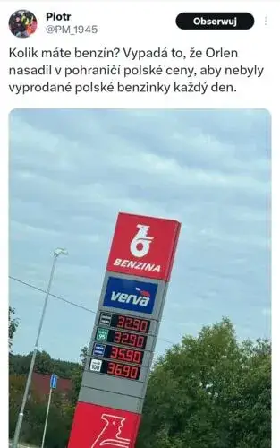 Zdjęcie Aktualne ceny benzyny na Orlenie – czy warto tankować dziś? Sprawdź teraz!