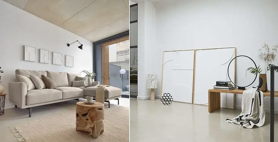 Zdjęcie Najlepsze pomysły co powiesić nad kanapą w salonie - modne dekoracje 2025