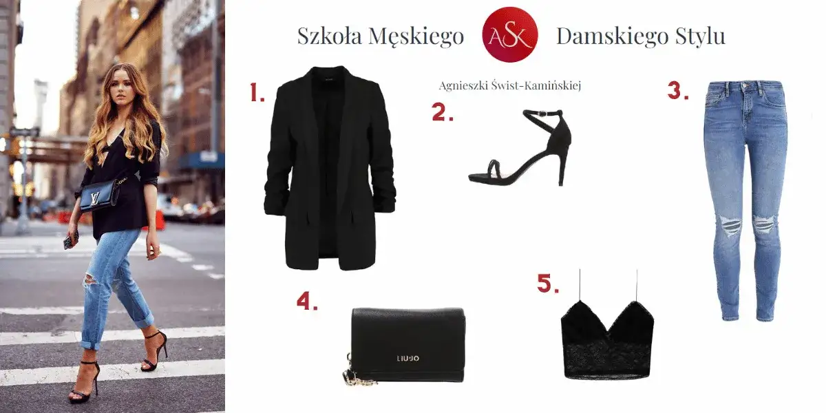 Zdjęcie Co ubrać do czarnej bluzki? 10 stylizacji na każdą okazję