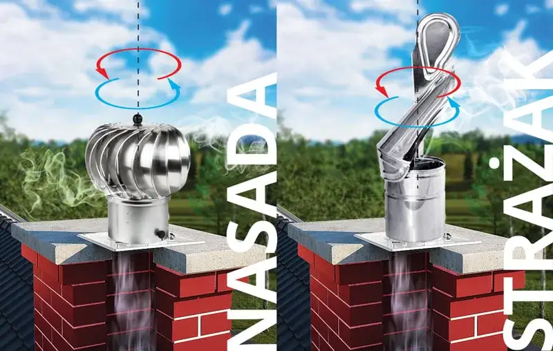 Zdjęcie Rodzaje nasad na komin, ich zastosowanie i co warto wiedzieć