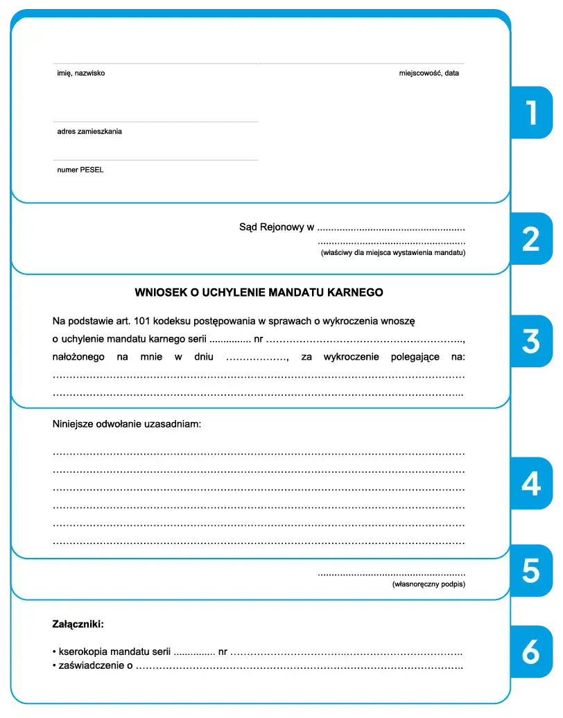 Zdjęcie Jak napisać odwołanie od mandatu i uniknąć kary – praktyczny poradnik krok po kroku