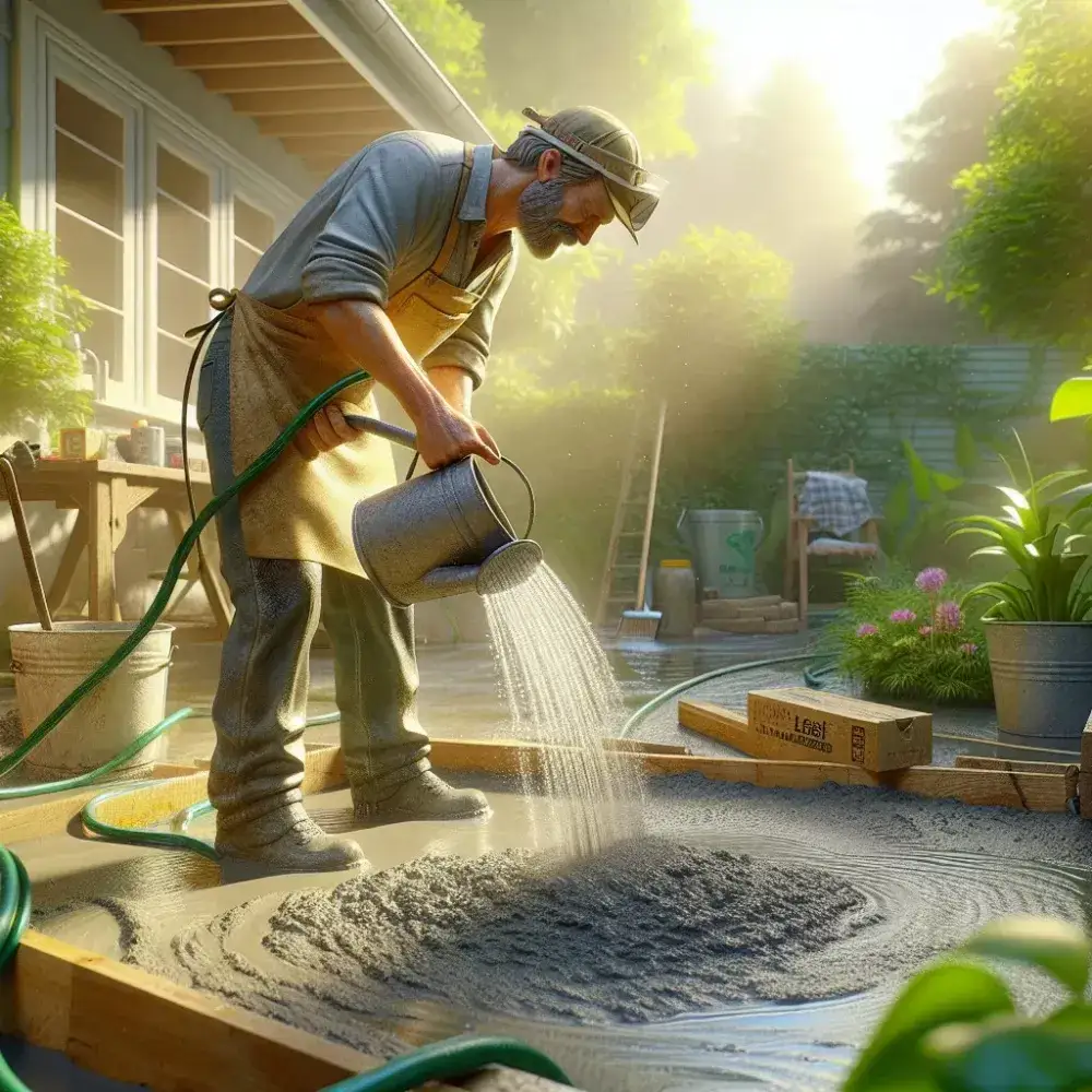 Zdjęcie Jak długo podlewać wylewkę z miksokreta, aby uniknąć problemów?