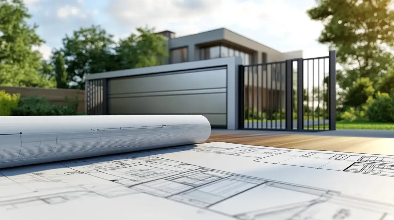 Zdjęcie Projekt bramy przesuwnej 4m: jak zaplanować idealne rozwiązanie dla domu