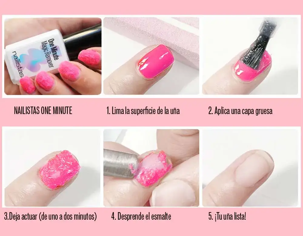 Zdjęcie Cómo quitar uñas semipermanentes en casa sin dañar tus uñas