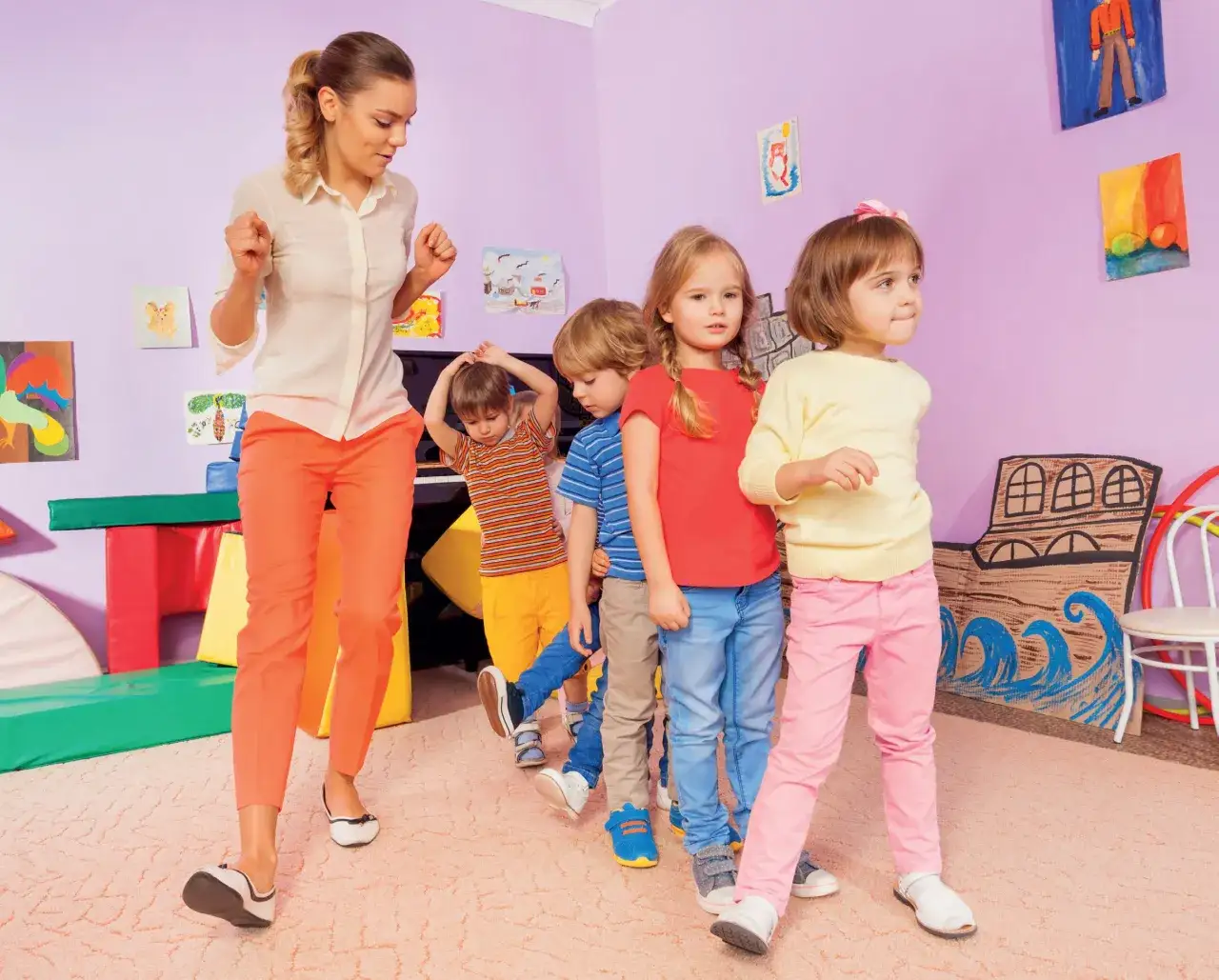 Zdjęcie Zajęcia z rytmiki w przedszkolu: Klucz do rozwoju Twojego dziecka