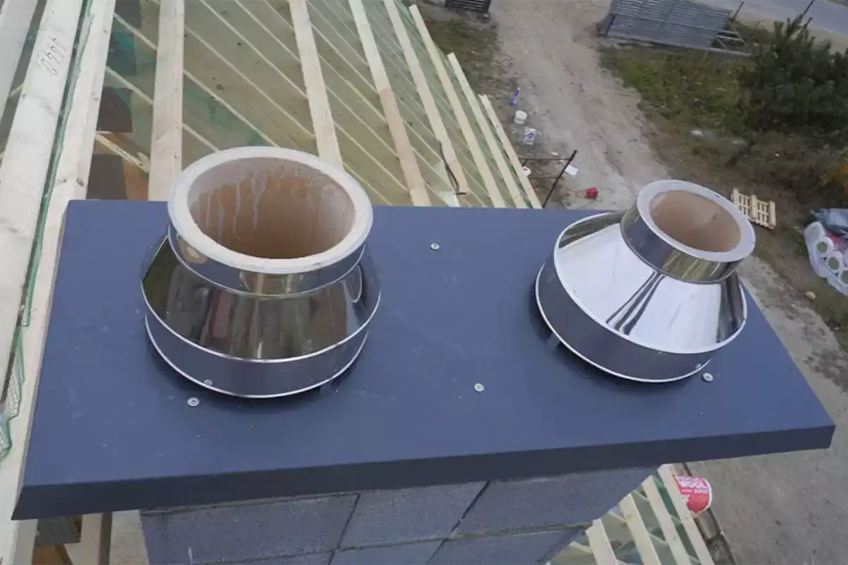 Zdjęcie Jak dobrać idealną średnicę komina do kominka – porady i wymagania