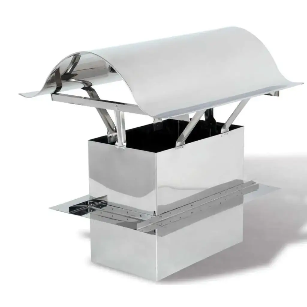 Zdjęcie Jaki daszek na komin wybrać? Porównanie typów i montaż