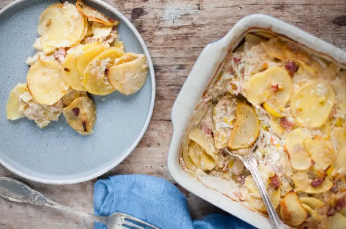 Zdjęcie Jak przygotować zapiekankę z kapustą i ziemniakami - prosty przepis