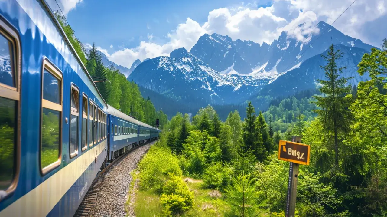 Zdjęcie Pociągiem z Rzeszowa w góry: Najlepsze trasy dla miłośników Bieszczad