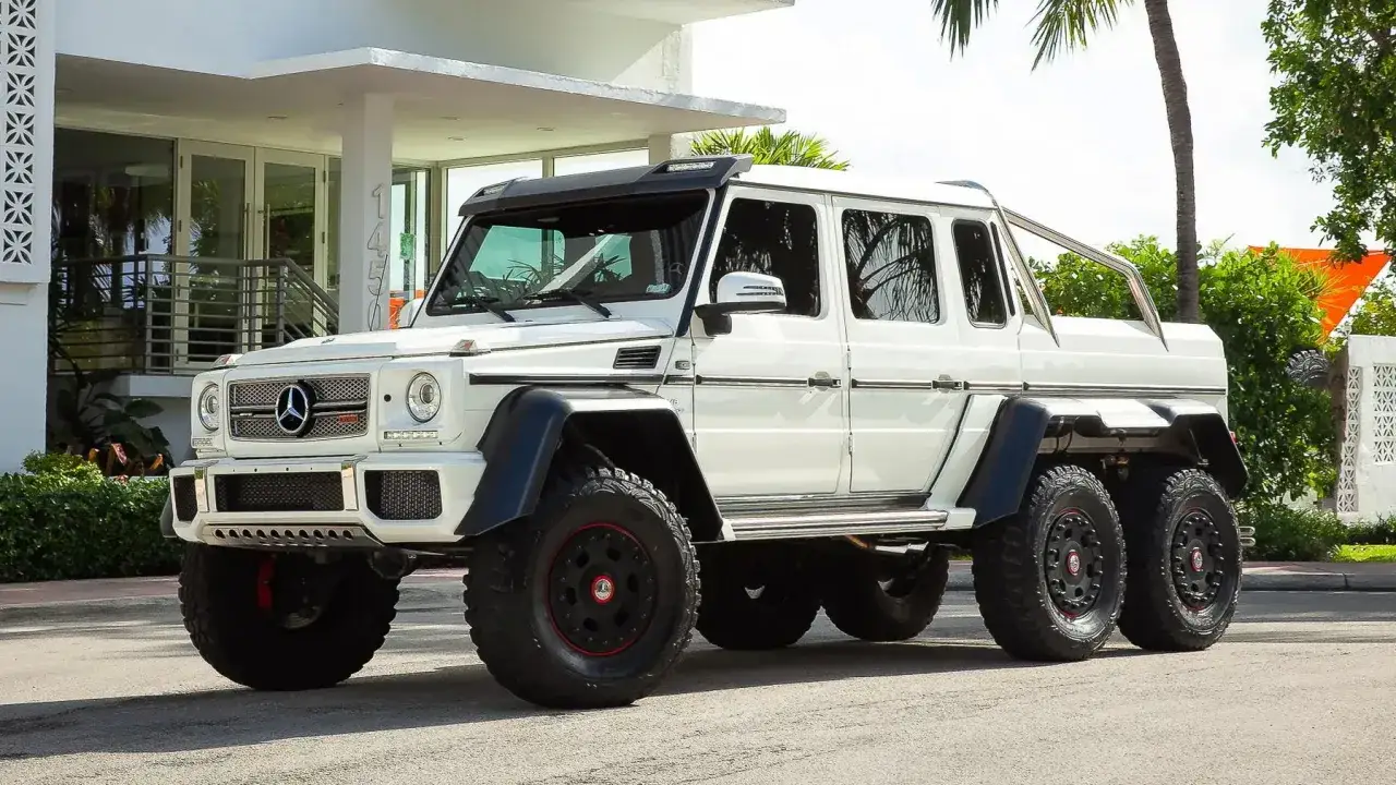 Zdjęcie G Class Mercedes 6 wheel – unikalne cechy i historia G 63 6x6