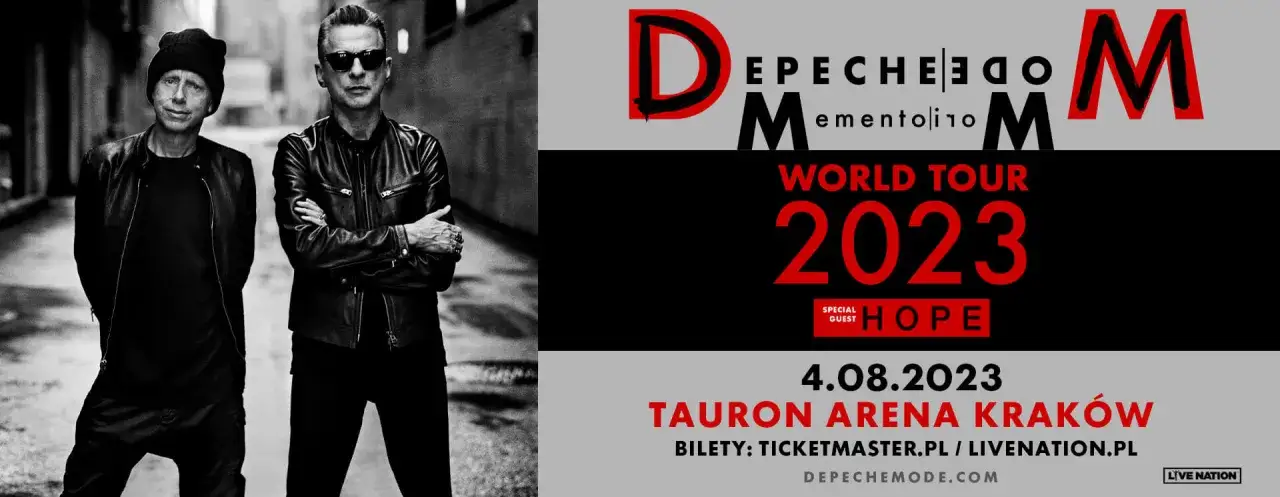 Zdjęcie Depeche Mode w Krakowie - Koncert, którego nie zapomnisz nigdy