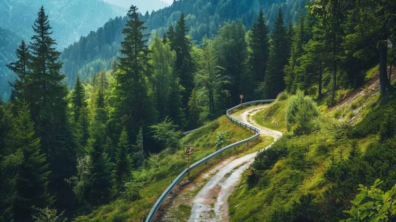 Zdjęcie Zjeżdżalnia na Górze Św. Anny: Ceny oraz opinie odwiedzających