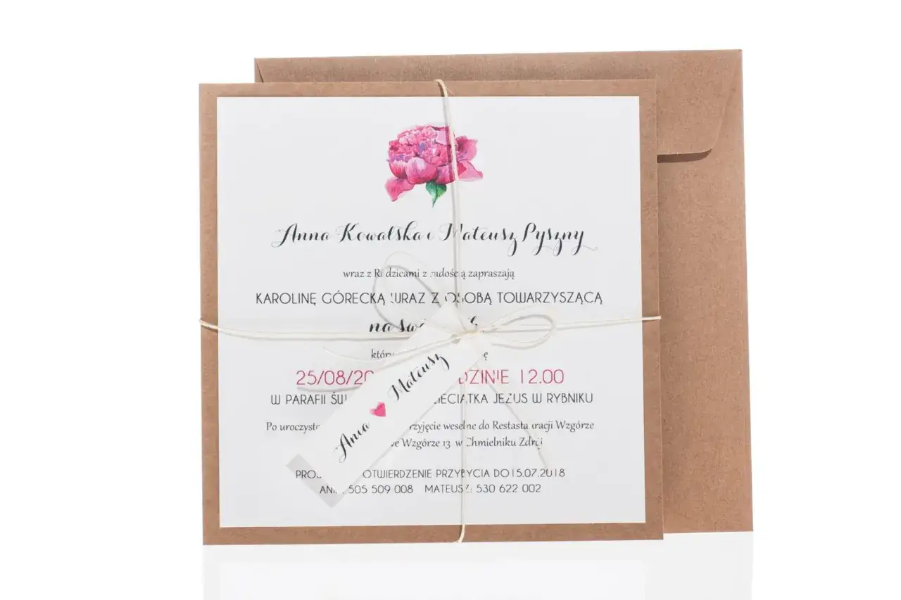 Zdjęcie Jak napisać zaproszenie z osobą towarzyszącą, unikając błędów?