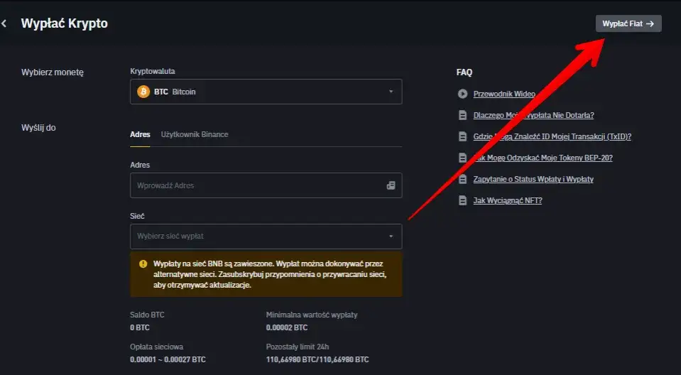 Zdjęcie Jak wypłacić kryptowaluty z Binance? Prosty proces i bezpieczeństwo transakcji