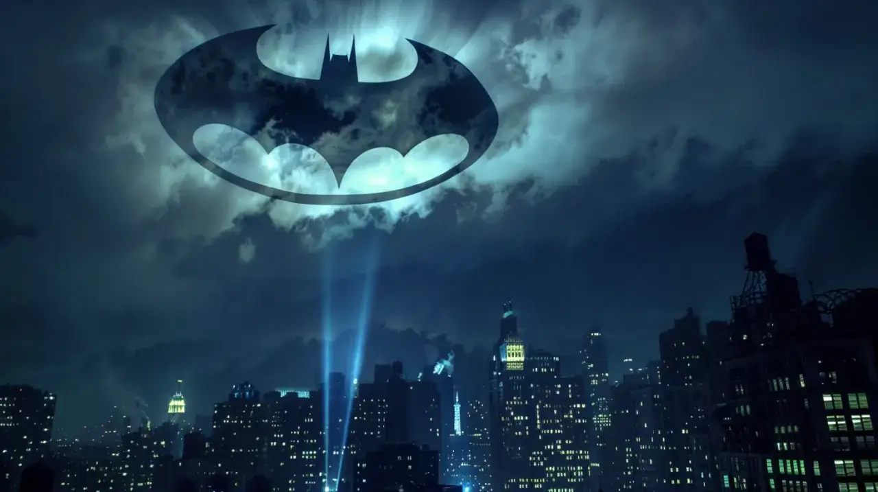 Zdjęcie Symbol Batmana na niebie - historia ikonicznego bat-sygnału