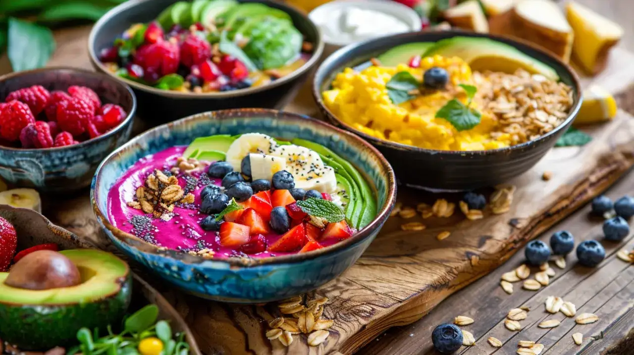 Zdjęcie Pomysły na wegetariańskie śniadania: owsianki, smoothie bowle, tofu scramble
