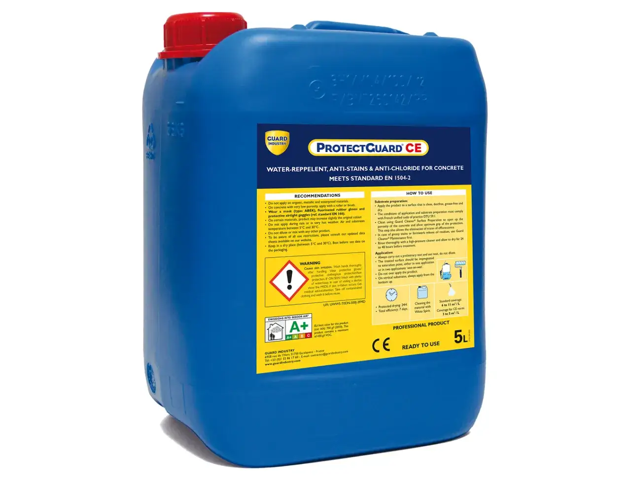 Zdjęcie Protectguard CE - impregnat do betonu architektonicznego