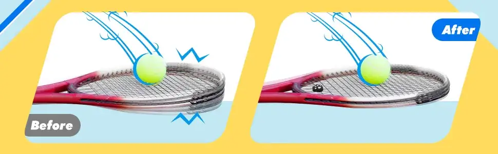 Zdjęcie Tłumik do rakiety tenisowej: Funkcje, zalety i wpływ na grę tenisową