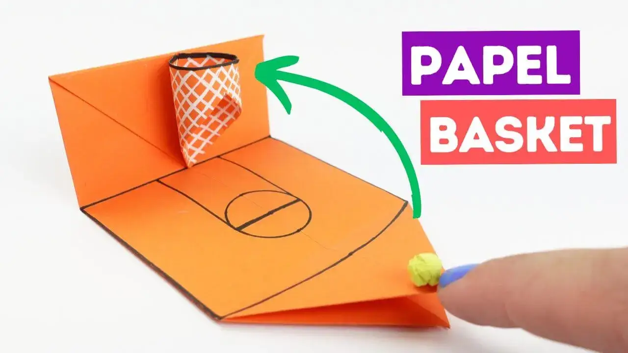 Zdjęcie Cómo dibujar una canasta de baloncesto fácil y divertida para niños