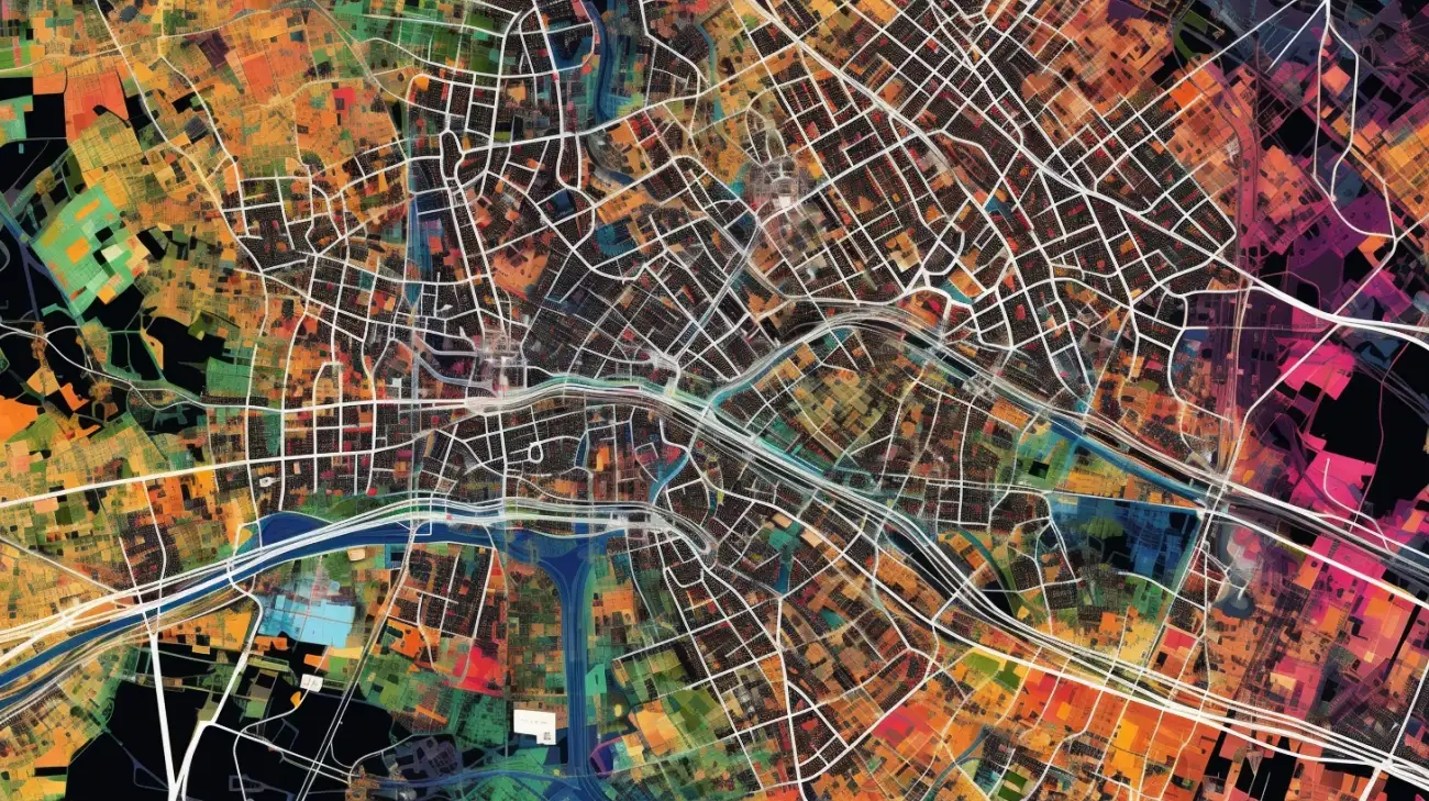 Mapa dzielnic Wrocławia z ulicami - Wrocław mapa dzielnic