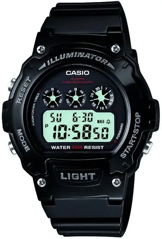 Zdjęcie Zegarek męski Casio Sport W-214HC-7AVEF – Cechy, opinie i zakupy