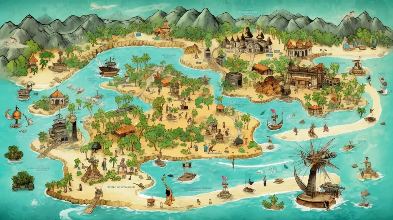 Mapa Filipin - Palawan, ciekawe miejsca do odwiedzenia