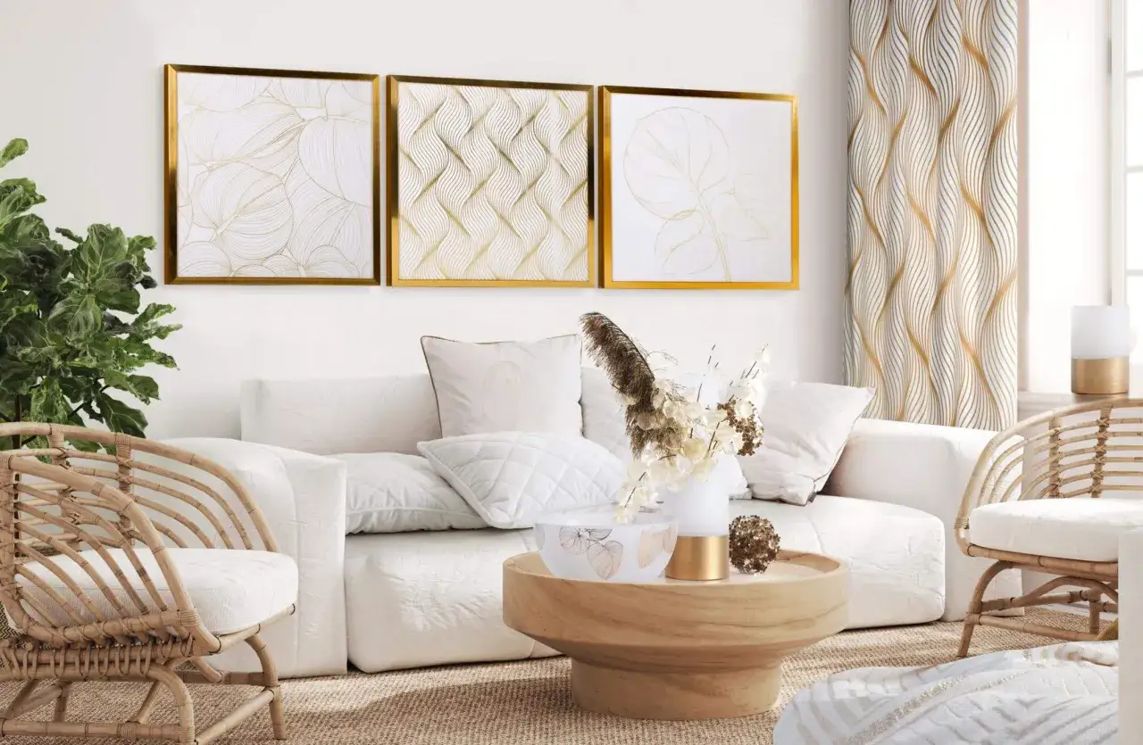 Zdjęcie Salon od p&oacute;łnocy: Jak rozjaśnić i ocieplić wnętrze?