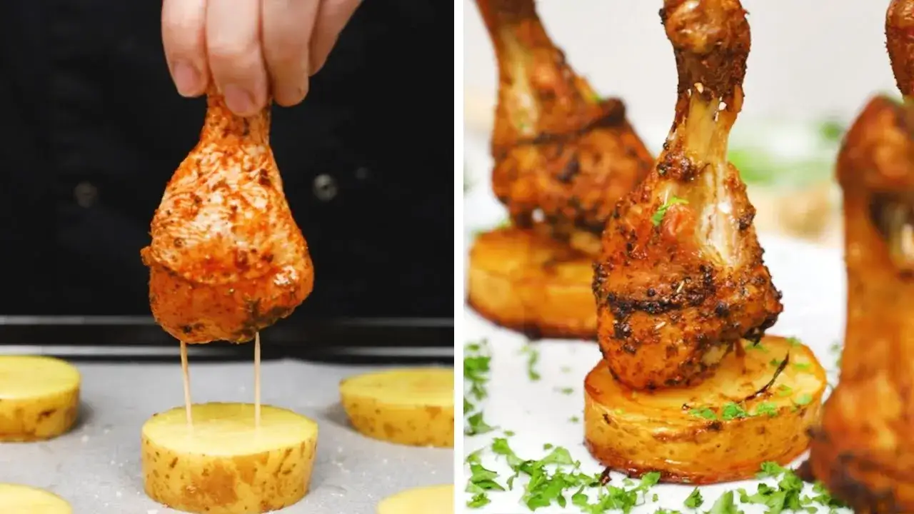 Zdjęcie Chrupiące pałeczki z kurczaka w piekarniku. Prosty przepis na złoty, soczysty obiad