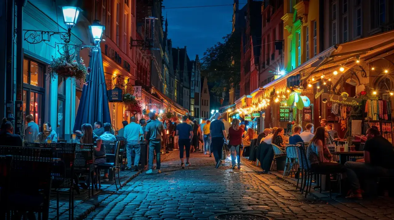 Zdjęcie Gdańsk Wieczorami: Pomysły na nocne rozrywki z przyjaciółmi