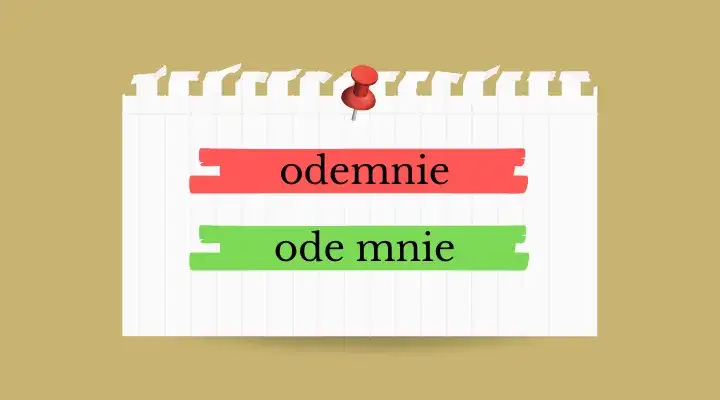 Zdjęcie Jak się pisze ode mnie? Uniknij powszechnych błędów ortograficznych