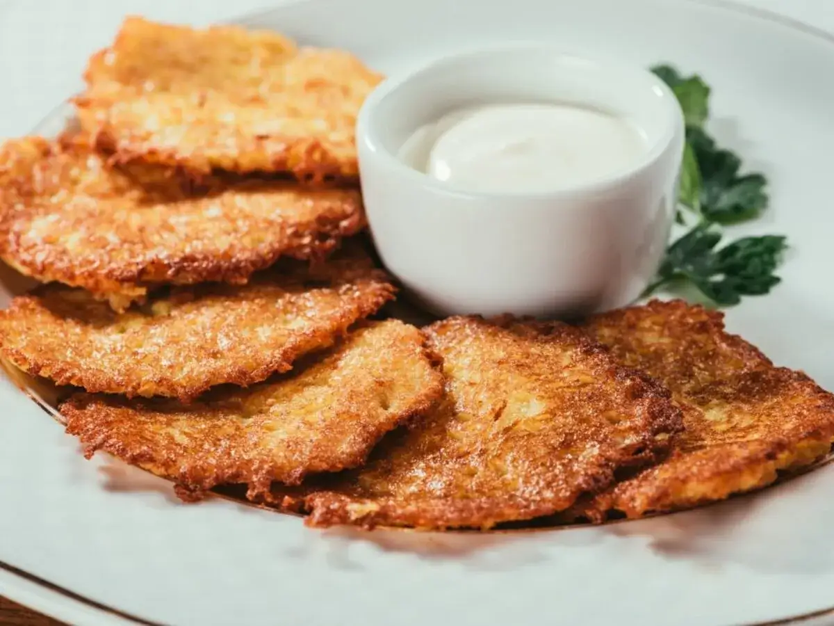 Zdjęcie Placki ziemniaczane: średni ogień to sekret chrupkości i smaku