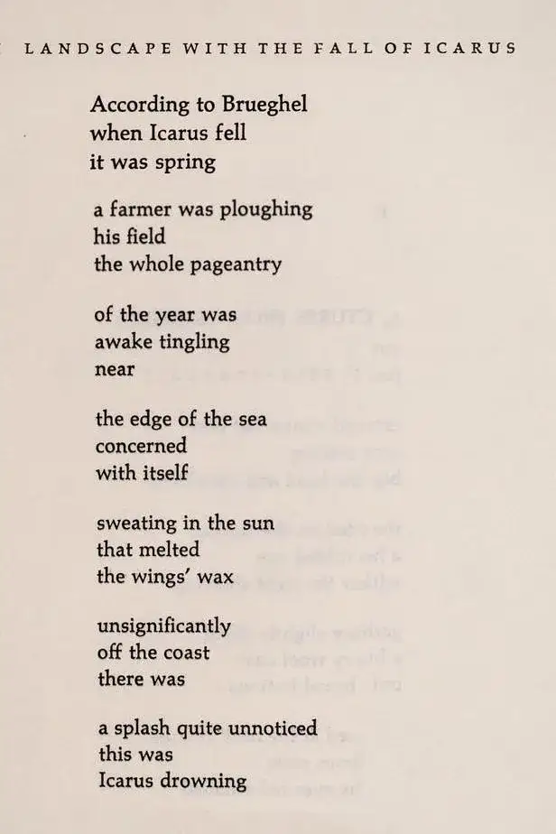 Zdjęcie Upadek Ikara wiersz - analiza, która zmienia spojrzenie na ambicje