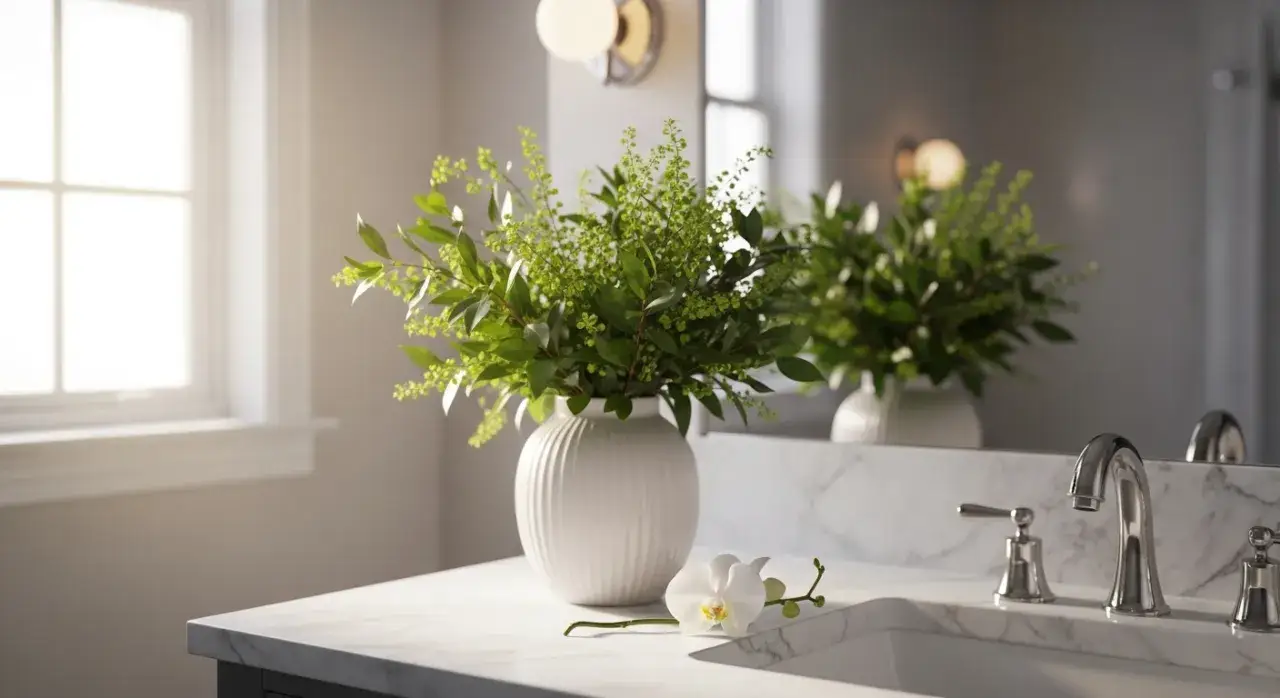 Zdjęcie Kreatywne pomysły czym ozdobić łazienkę: 8 sprawdzonych inspiracji