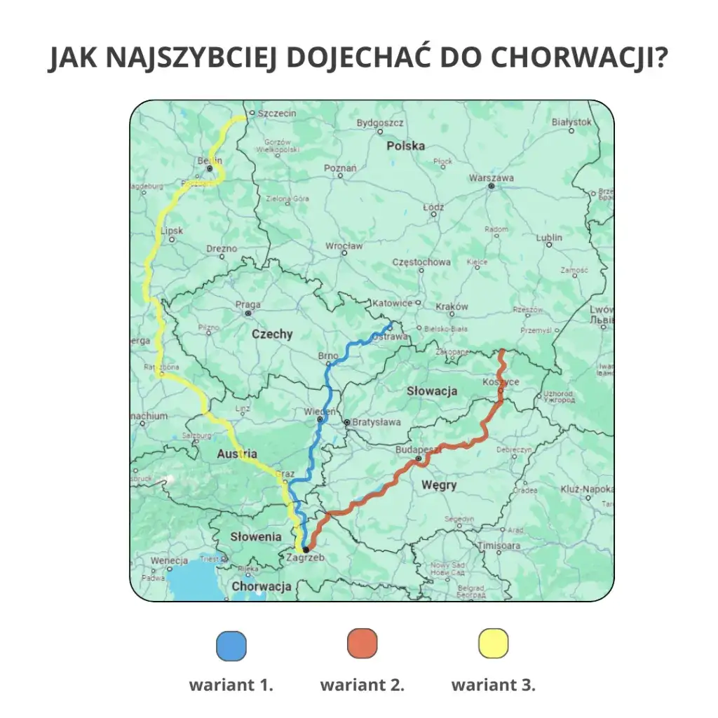 Zdjęcie Najlepsza trasa do Chorwacji: oszczędź czas i uniknij korków