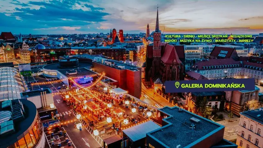 Zdjęcie Dach dominikańska we Wrocławiu: najlepsze miejsce na letnie wydarzenia