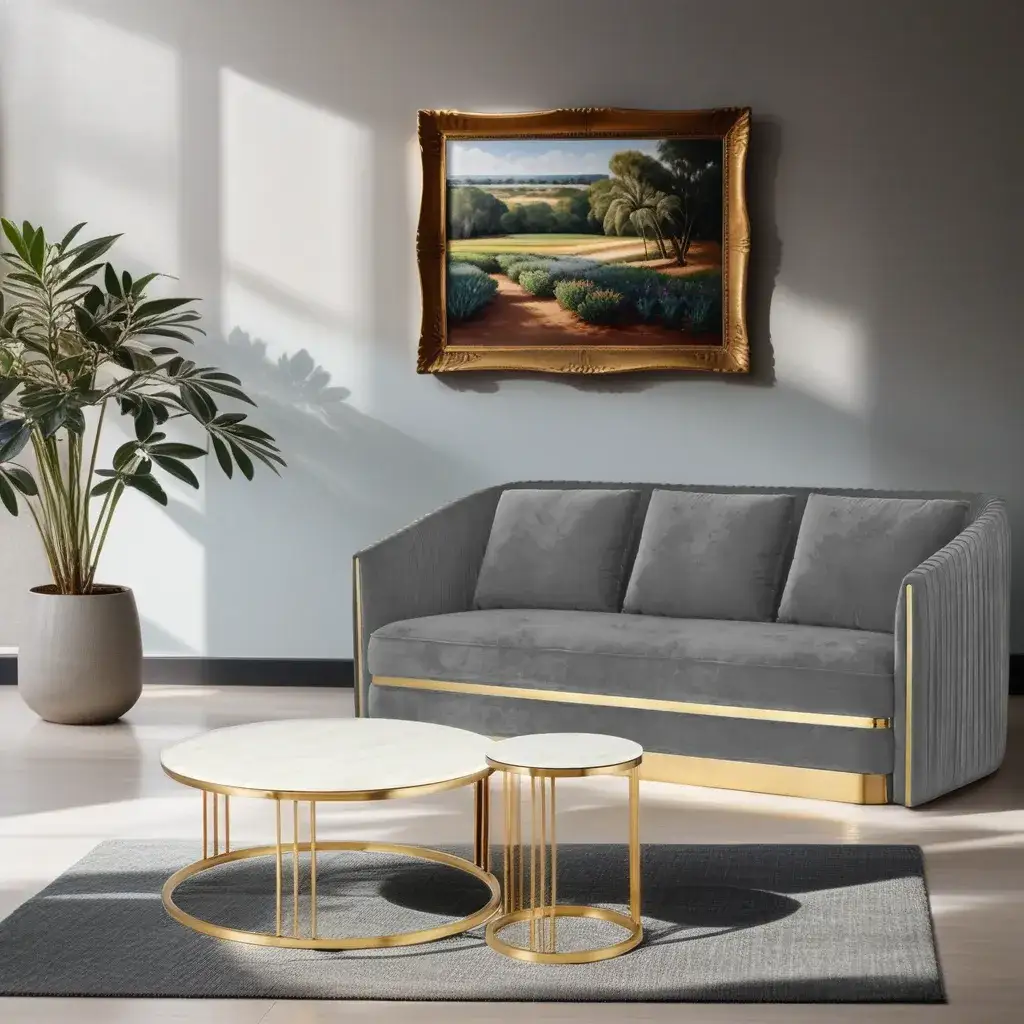 Zdjęcie Jaki kolor ścian do białych mebli i szarej kanapy, aby uniknąć błędów?