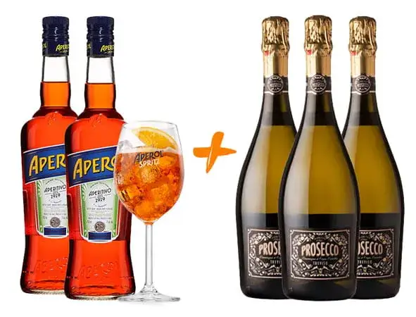 Zdjęcie  Aperol i prosecco - przepyszny drink na lato