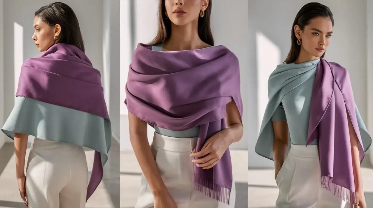 Zdjęcie Jak nosić szal do sukni – eleganckie stylizacje, które zachwycą każdego