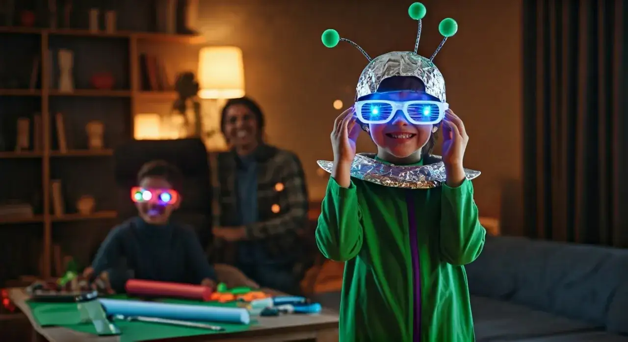 Zdjęcie Jak zrobić strój ufoludka dla dziecka - proste i tanie pomysły