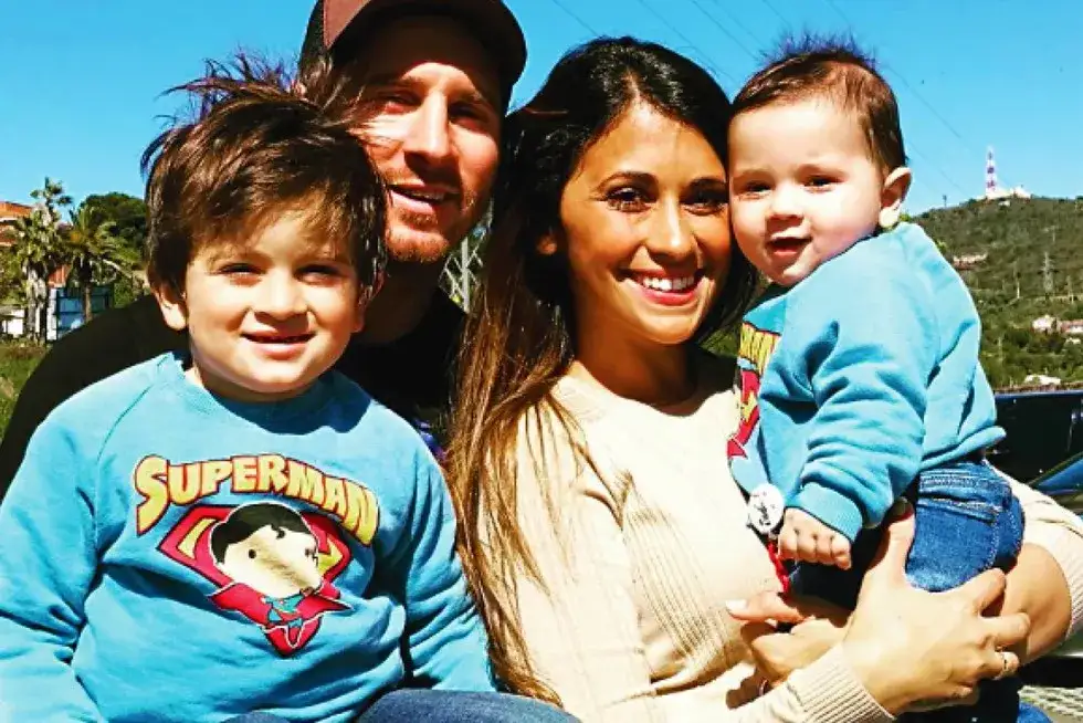 Zdjęcie Lionel Messi, jego żona Antonella i dzieci - ich niezwykłe życie rodzinne