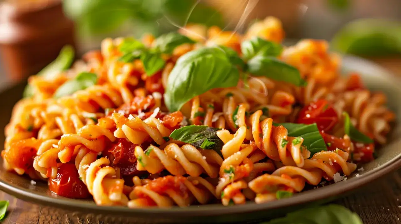 Zdjęcie Makaron z sosem dla dzieci - Przepis na delikatny i zdrowy makaron
