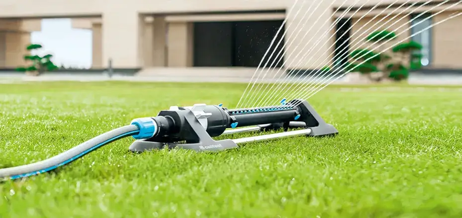 system nawadniania ogrodu zraszacze pompa