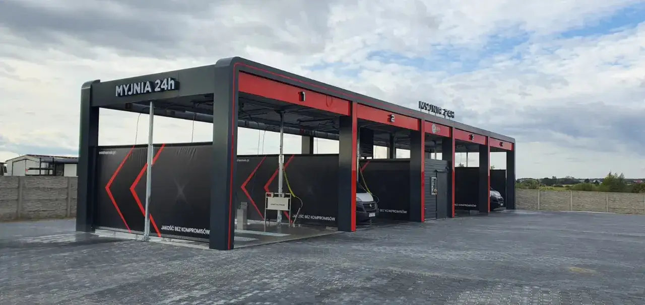 nowoczesna myjnia bezdotykowa w Polsce